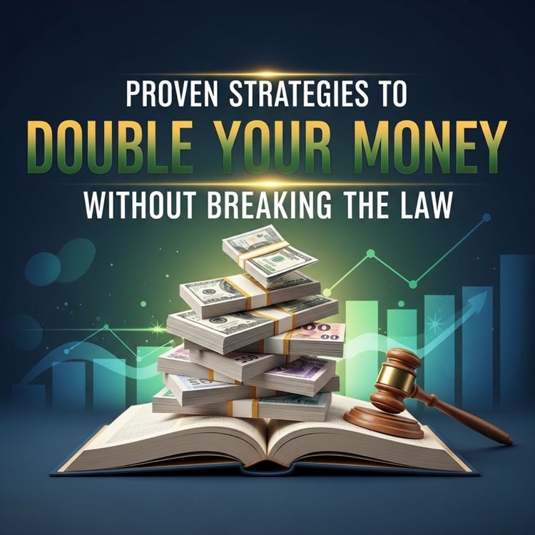 cover art for Proven Strategies to Double Your Money Without Breaking the Law