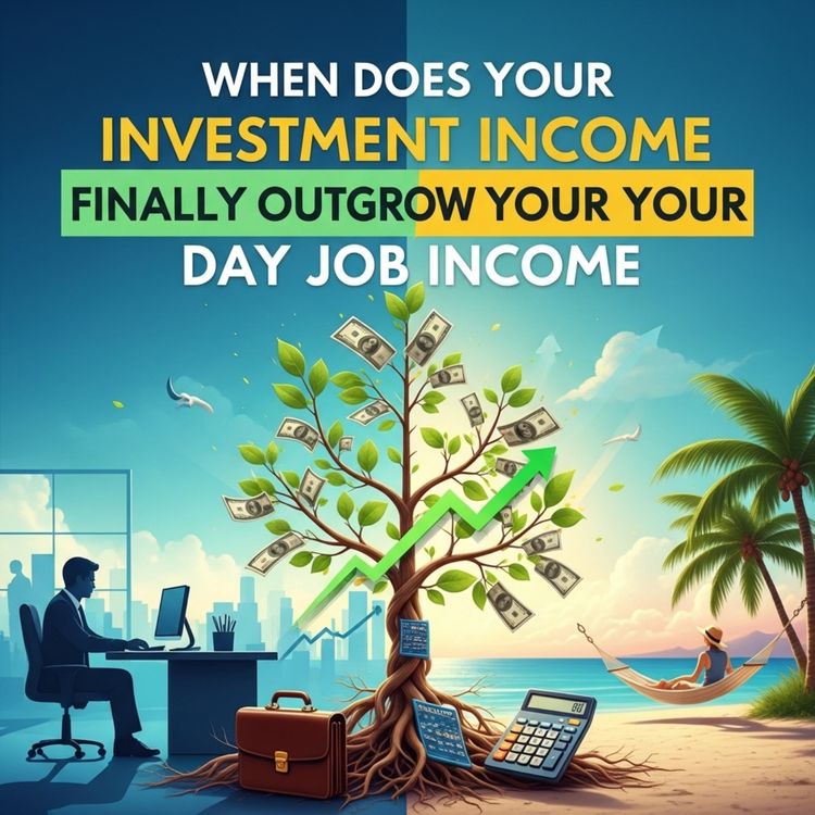 cover art for When Does Your Investment Income Finally Outgrow Your Day Job Income?