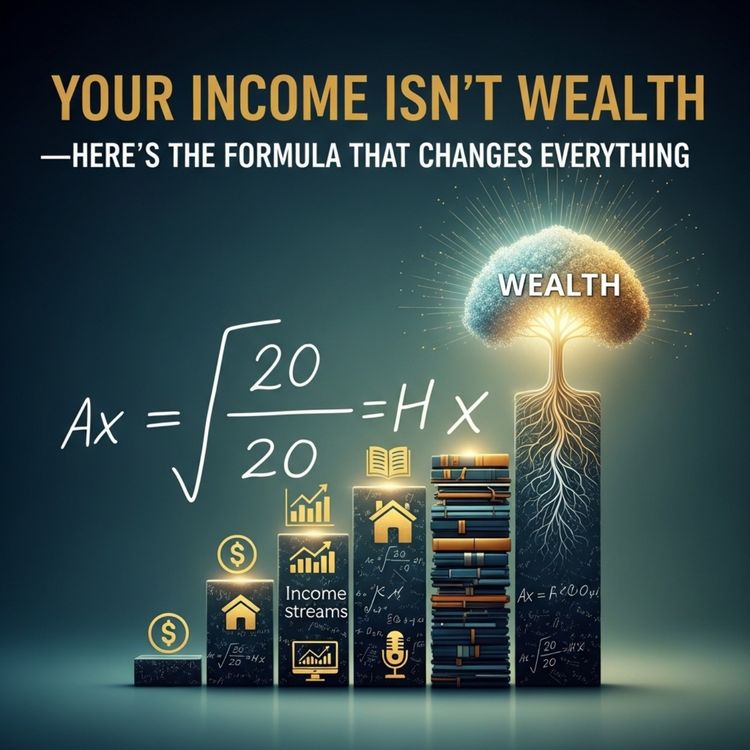 cover art for Your Income Isn’t Wealth—Here’s the Formula That Changes Everything