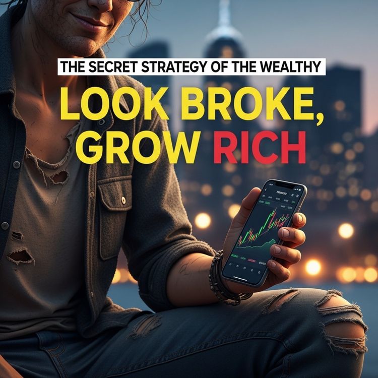 cover art for The Secret Strategy of the Wealthy: Look Broke, Grow Rich