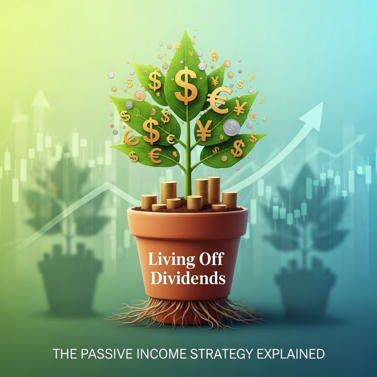 cover art for Living Off Dividends: The Passive Income Strategy Explained