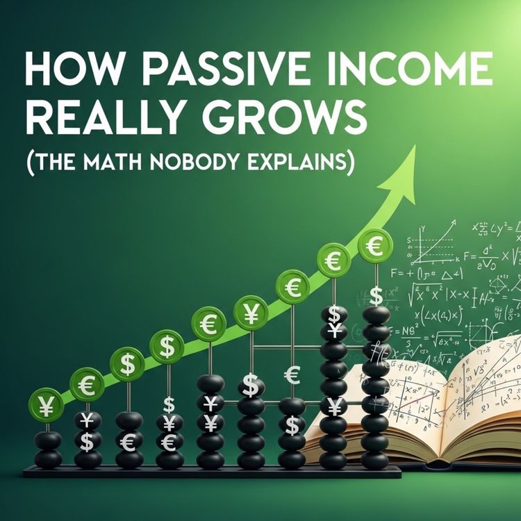 cover art for How Passive Income Really Grows (The Math Nobody Explains)