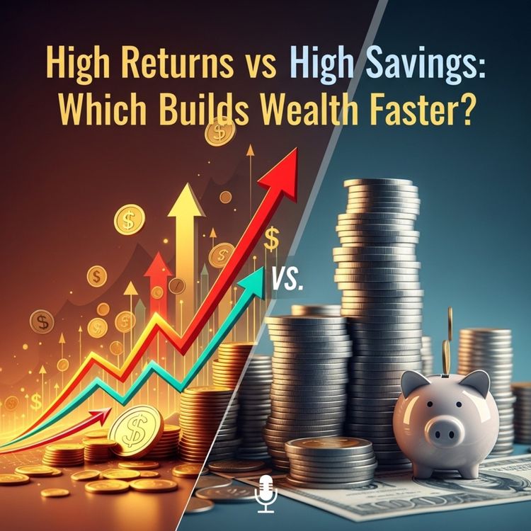 cover art for High Returns vs High Savings: Which Builds Wealth Faster?