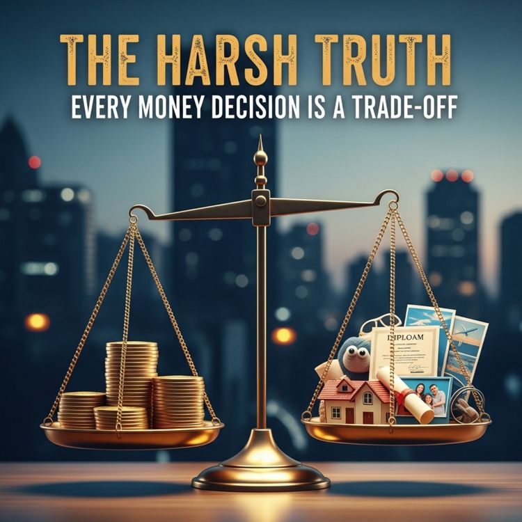cover art for The Harsh Truth: Every Money Decision Is a Trade-Off