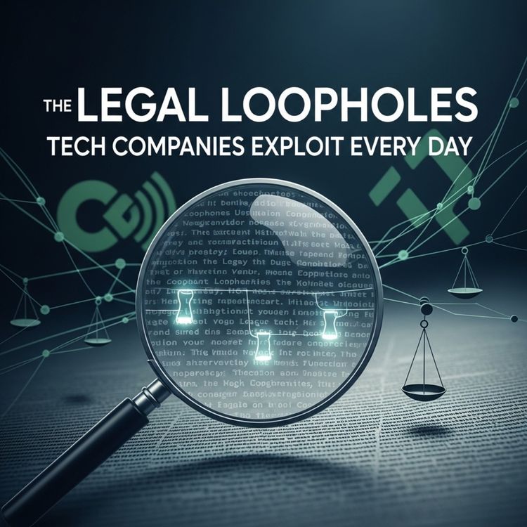 cover art for The Legal Loopholes Tech Companies Exploit Every Day