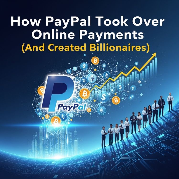 cover art for “How PayPal Took Over Online Payments (And Created Billionaires)”