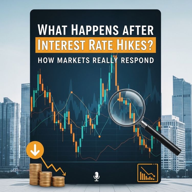 cover art for “What Happens After Interest Rate Hikes? How Markets Really Respond”