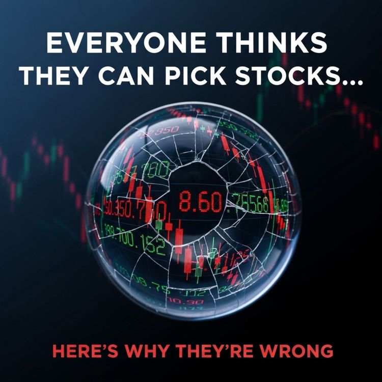 cover art for  “Everyone Thinks They Can Pick Stocks… Here’s Why They’re Wrong”