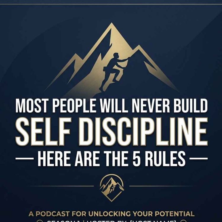 cover art for Most People Will Never Build Self Discipline .. Here Are The 5 Rules