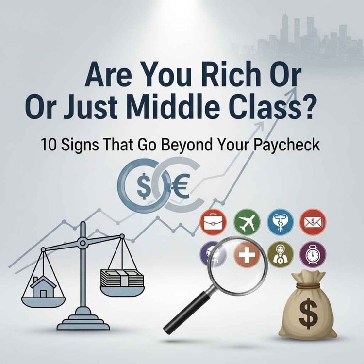 cover art for Are You Rich Or Just Middle Class? 10 Signs That Go Beyond Your Paycheck