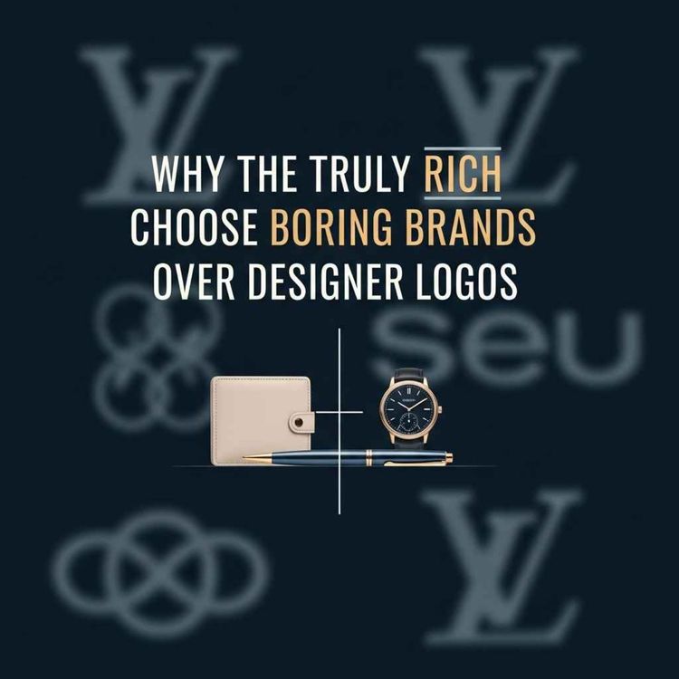 cover art for Why the Truly Rich Choose Boring Brands Over Designer Logos