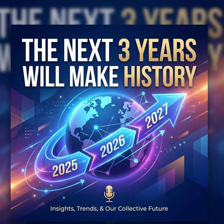 cover art for The Next 3 Years Will Make History.