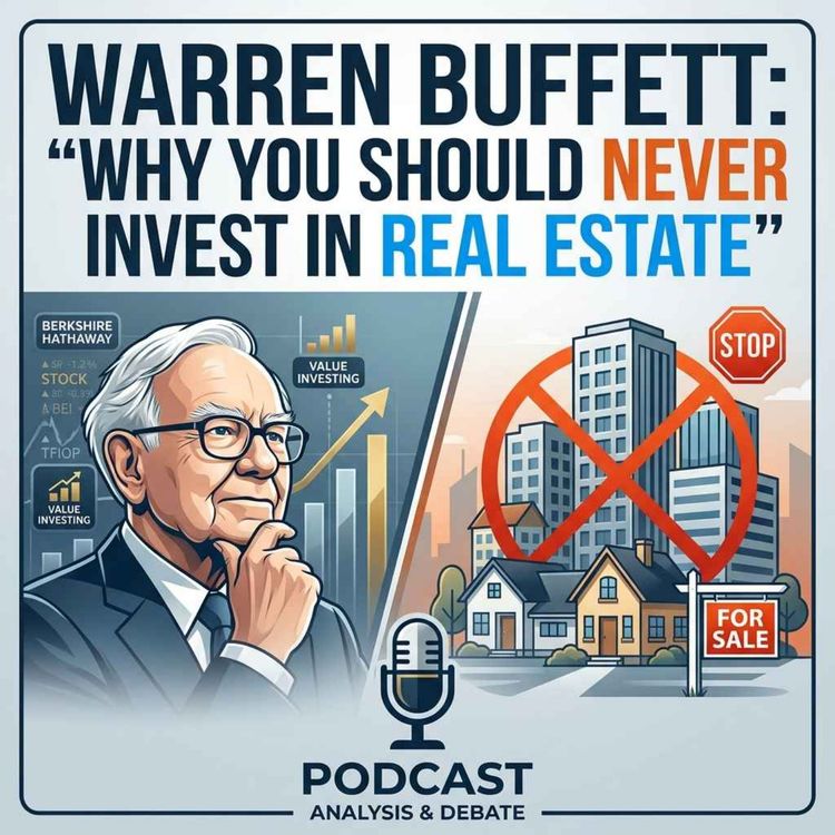 cover art for Warren Buffett: "Why You Should NEVER Invest in Real Estate"