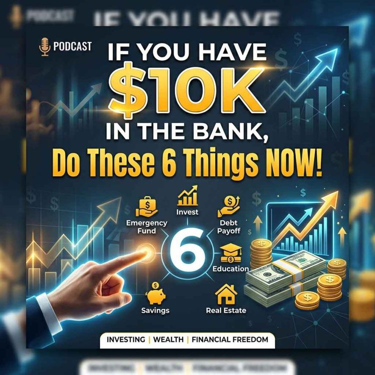cover art for If You Have $10K in The Bank, Do These 6 Things NOW!