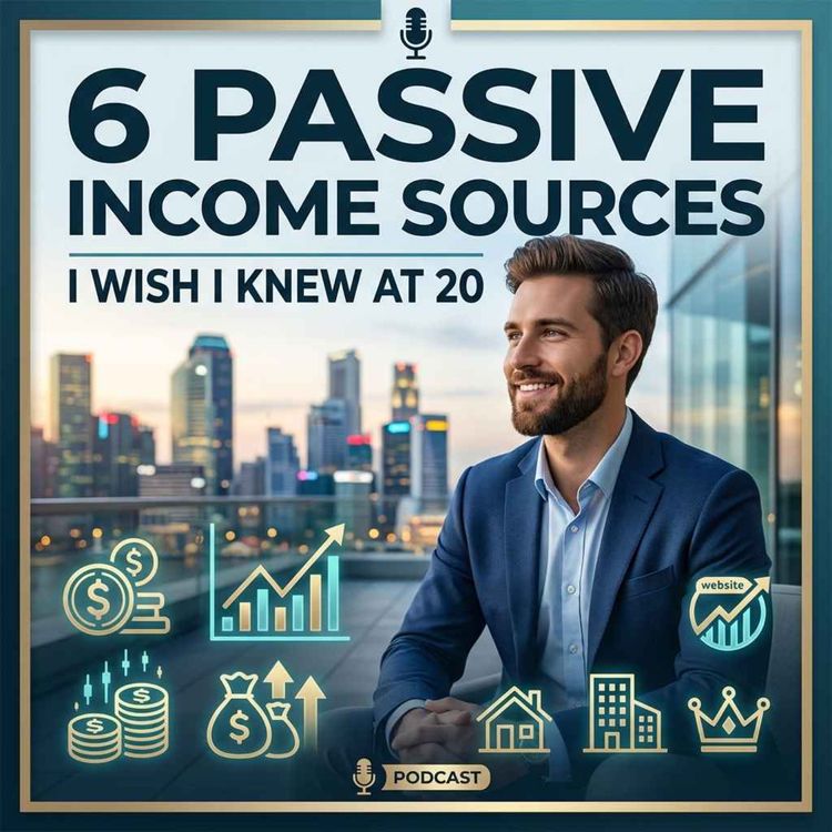 cover art for 6 Passive Income Sources I Wish I Knew at 20
