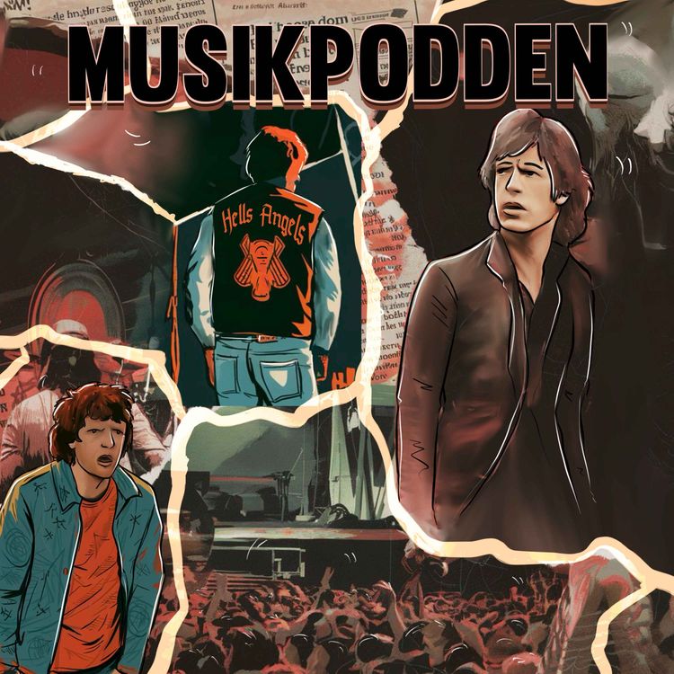 cover art for 56. Altamont 1969 - Stones, Hells Angels och Hippiedöden (2/2)