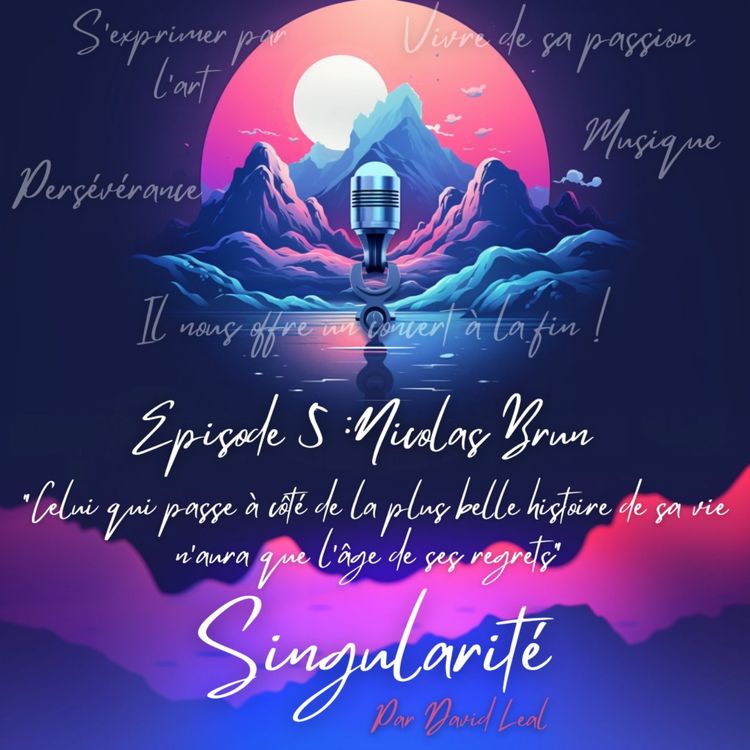 cover art for On parle de s'extravertir par la musique, vivre de sa passion, persévérance ... Episode 5 - Nicolas Brun