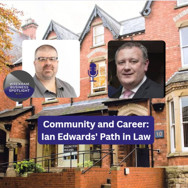 cover art for Community and Career: Ian Edwards' Path in Law