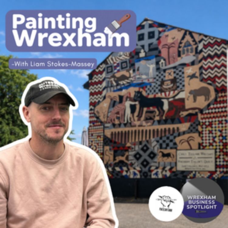 cover art for Local Wrexham Illustrator and Muralist- Liam Stokes-Massey