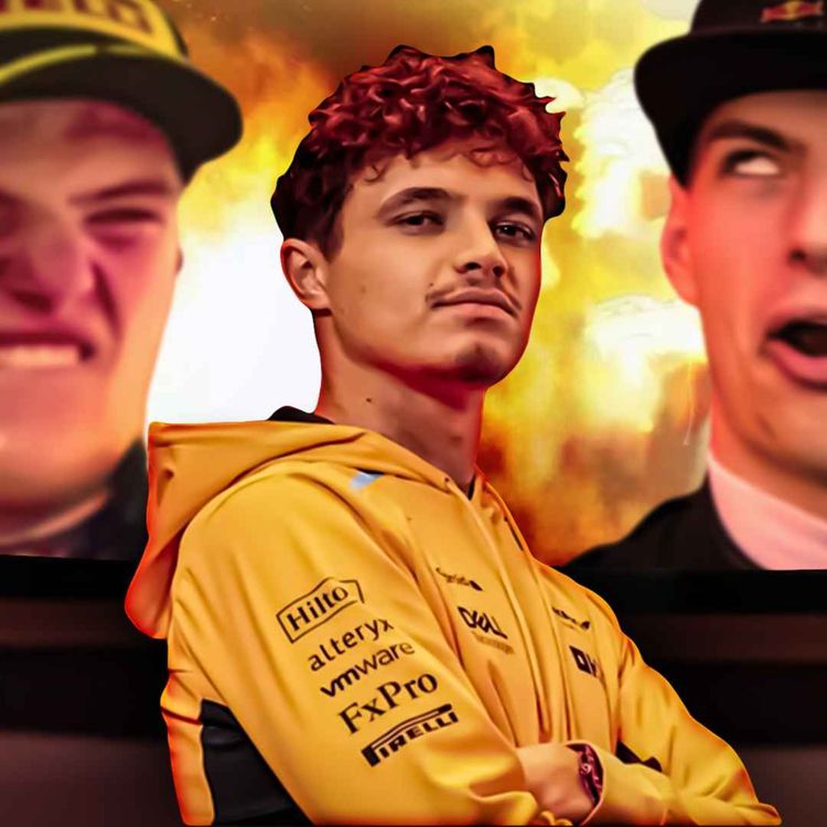 cover art for Lando Norris is NOT a coward