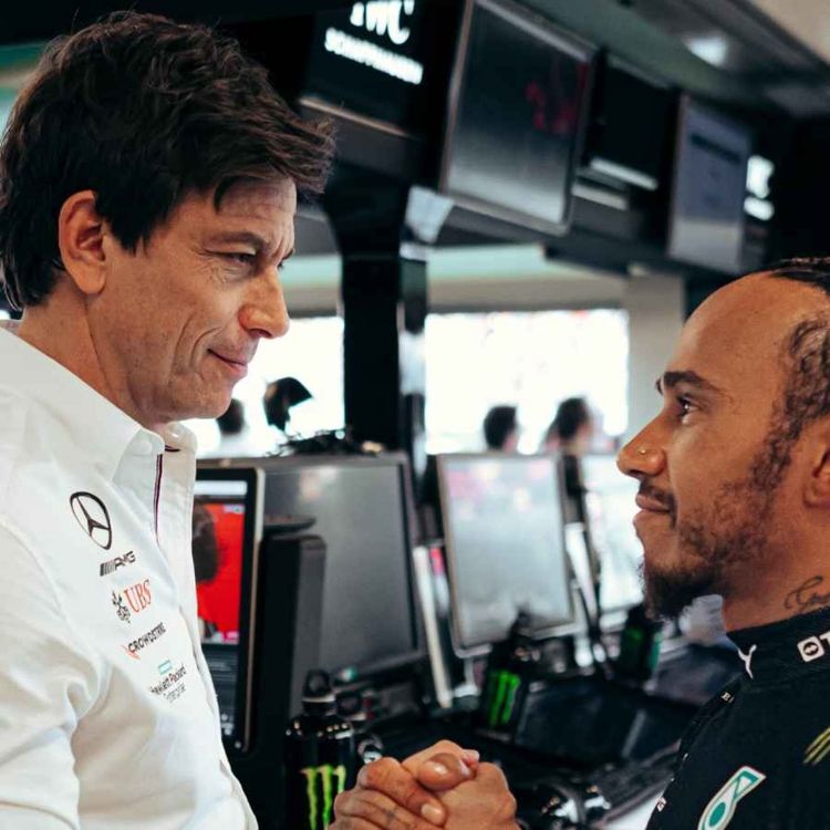 cover art for The tragic fall of Lewis Hamilton