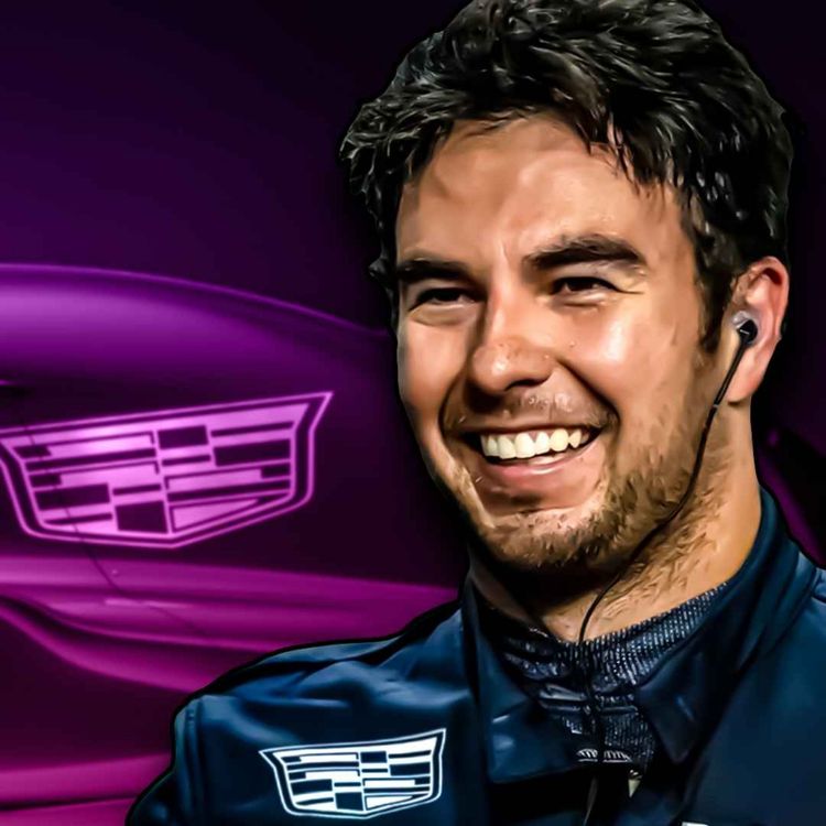 cover art for Sergio Perez x Cadillac. Hear me out. 