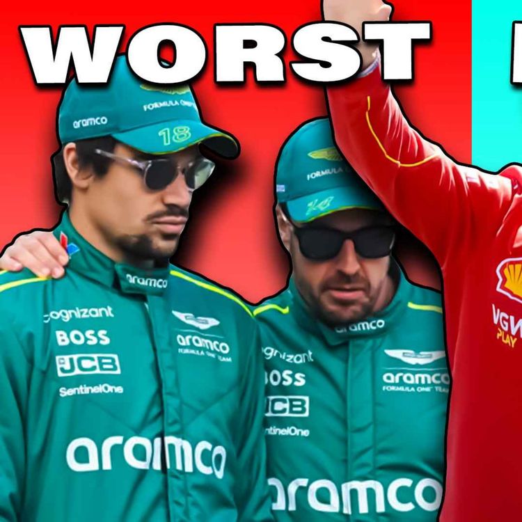 cover art for Every F1 2025 team lineup ranked worst to best