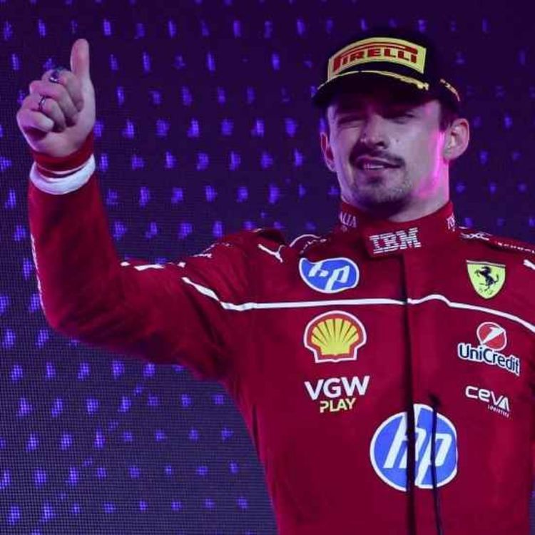 cover art for Leclerc Is Thriving. Hamilton Is Struggling. Ferrari Is Divided.