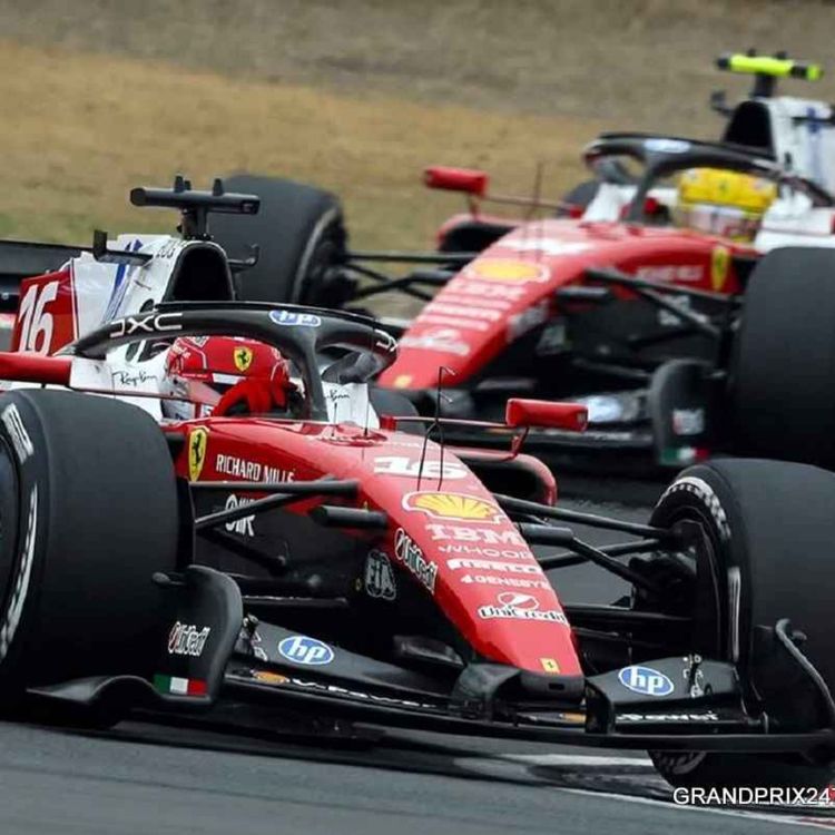 cover art for Ferrari Settled Nothing By Re-Signing Leclerc