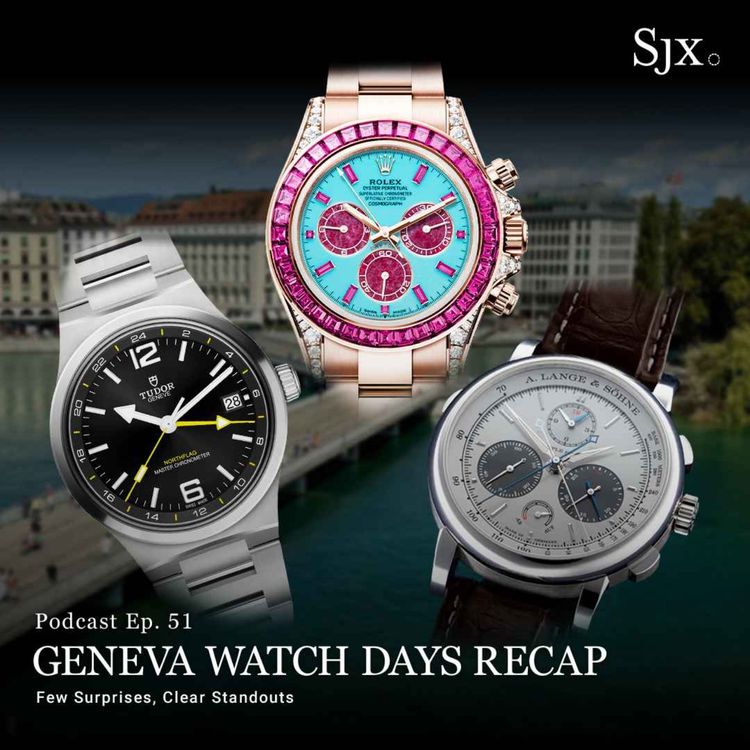 cover art for Ep. 51 - Geneva Watch Days Recap
