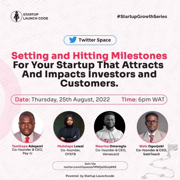 cover art for Setting and Hitting Milestones for your Startup that Attract Investors and Customers 