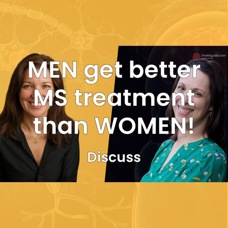 cover art for Men get better MS treatment than women.