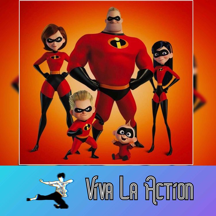 cover art for The Incredibles (2004) - Action Movie Review