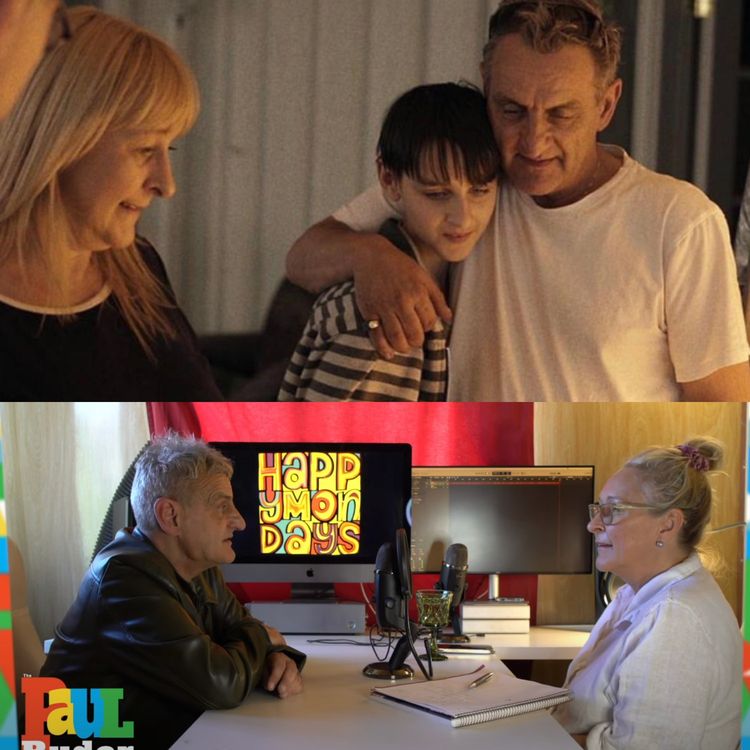 cover art for Angela Smith on the late Paul Ryder of the Happy Mondays