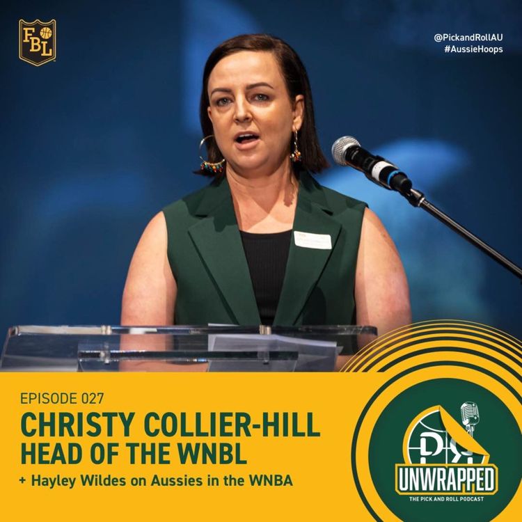 cover art for Head of the WNBL Christy Collier-Hill, Plus Hayley Wildes