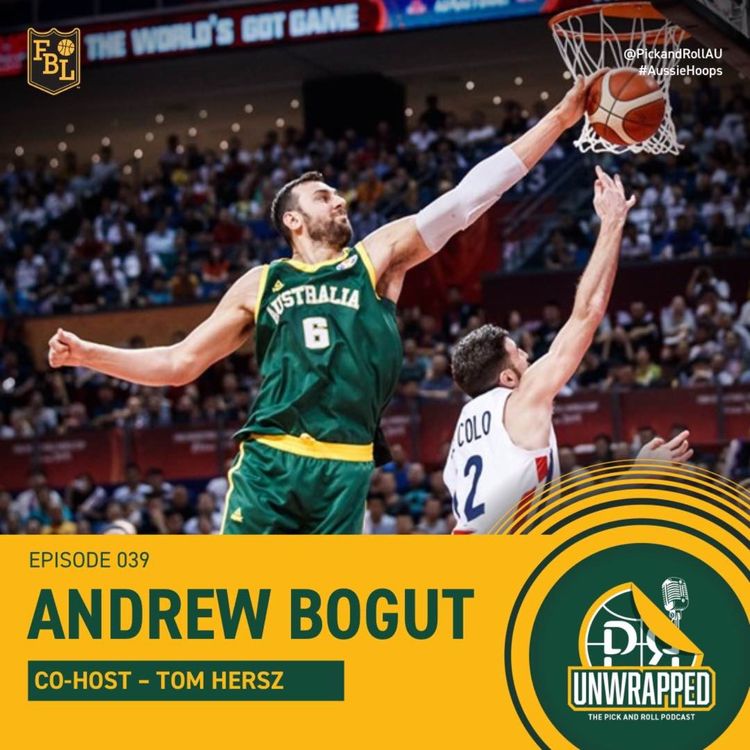 cover art for Andrew Bogut discusses Basketball in Australia