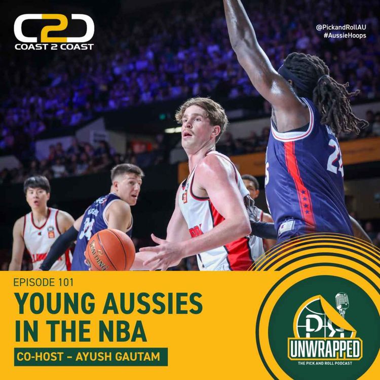 cover art for Young Aussies in the NBA