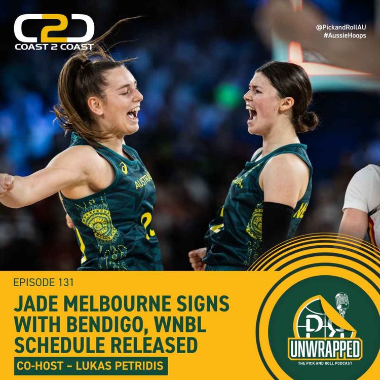 cover art for Women's Hoops: Jade Melbourne, WNBL Schedule, Caitlin Clark