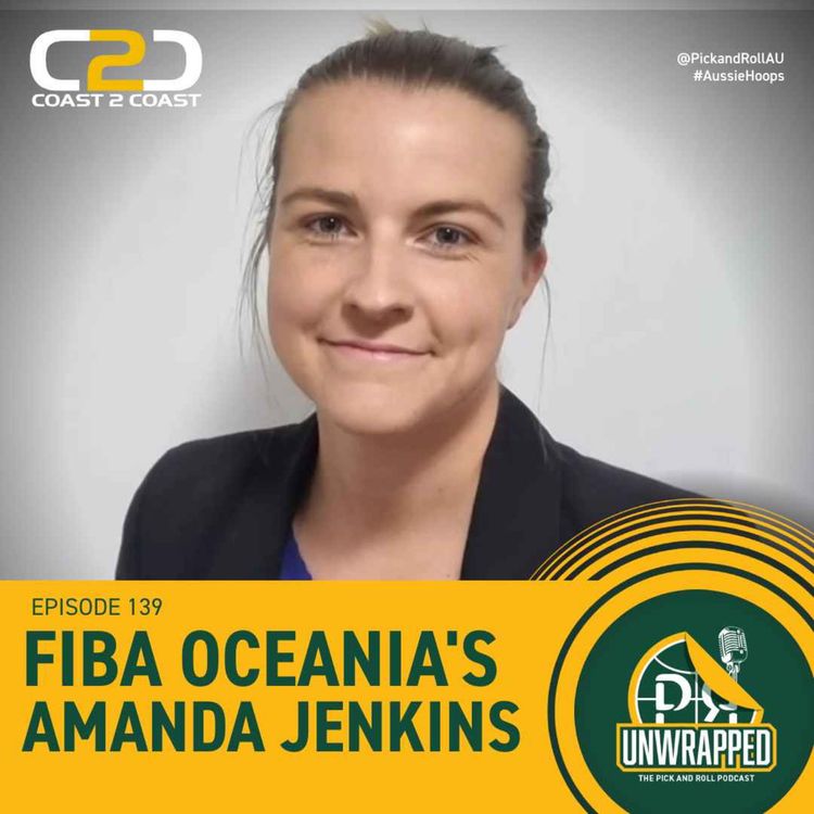 cover art for FIBA Oceania’s Amanda Jenkins