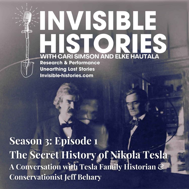 cover art for The Secret History of Nikola Tesla