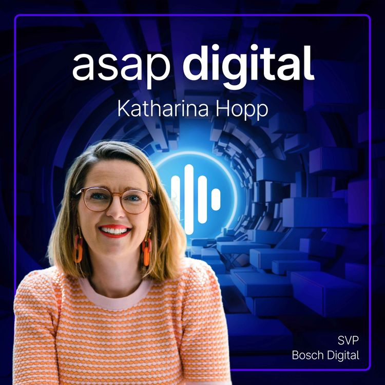 cover art for #14 Katharina Hopp – revolutionierte Agile IT bei Bosch Digital
