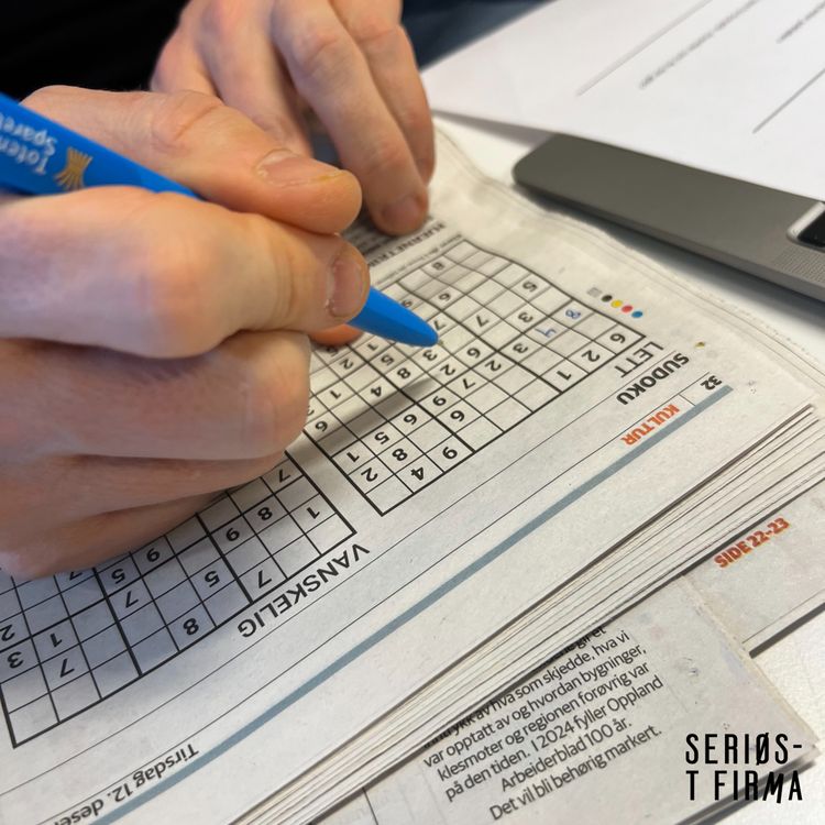 cover art for Håkon Skaug løser sudoku