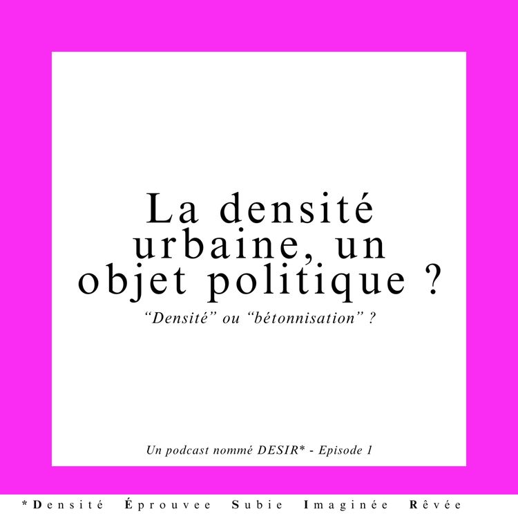 cover art for La densité urbaine, un objet politique
