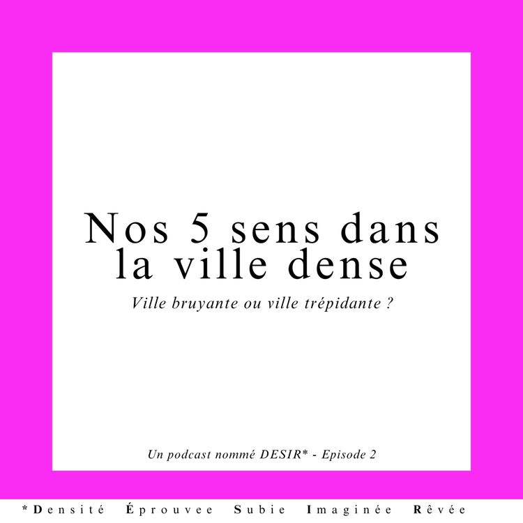 cover art for Nos 5 sens dans la ville dense