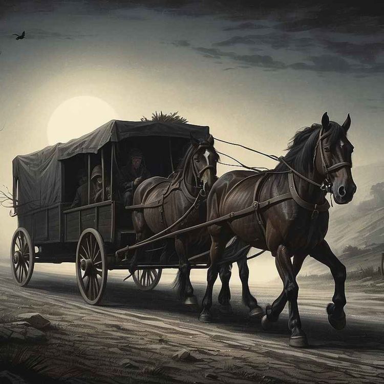 cover art for La Carreta De La MUERTE / Relato De Terror