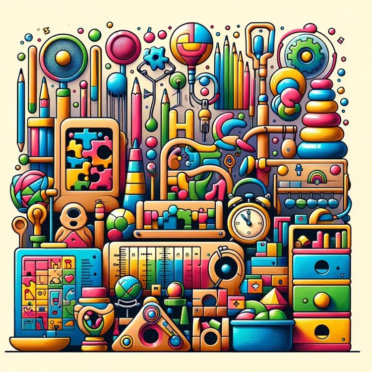 cover art for Montessori Materials Magic: Learning Through Play