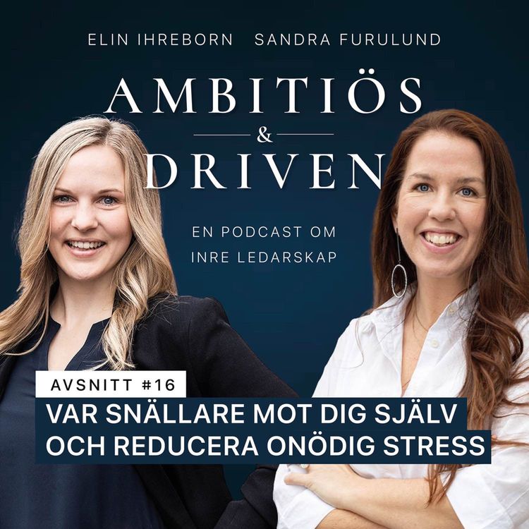 cover art for #16: Var snällare mot dig själv och minska onödig stress