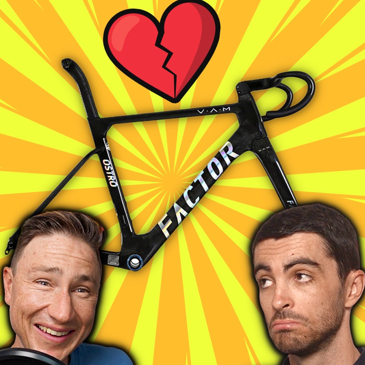 cover art for David Arthur Viral Bike Reviews and Chris Dumps his Factor Ostro VAM | The NERO Show Ep. 25