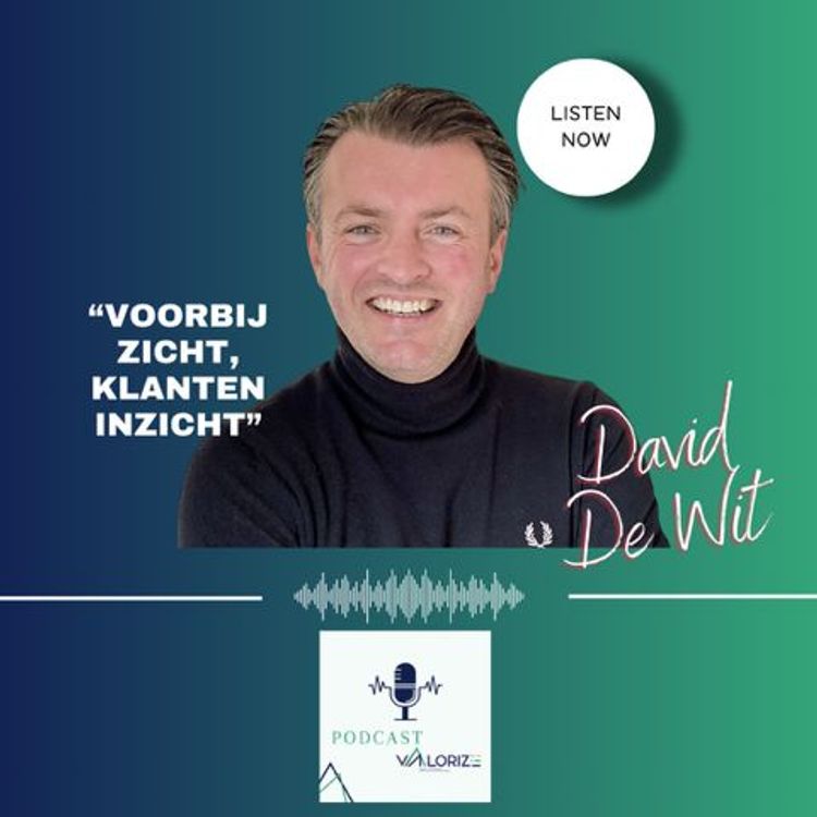 cover art for DAVID DE WIT - "Voorbij zicht, klanten inzicht"