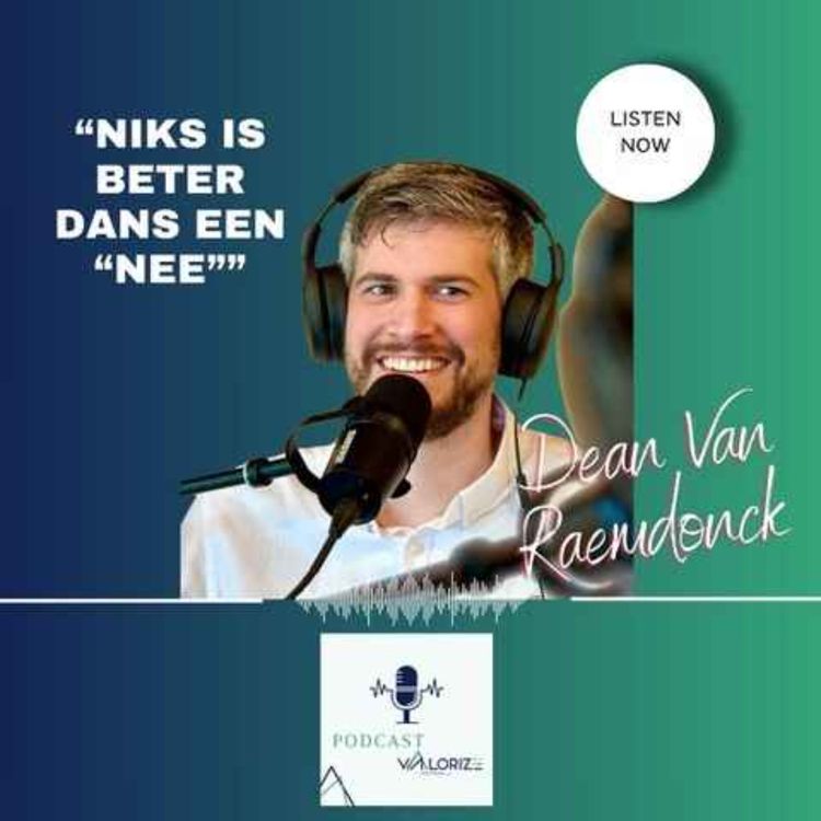 cover art for  DEAN VAN RAEMDONCK - "Niks is beter dan een "Nee""